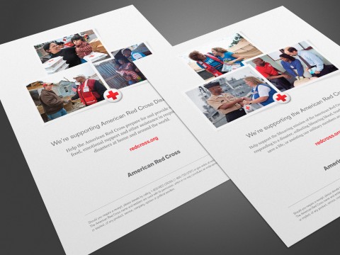 Red Cross Fundraising Posters